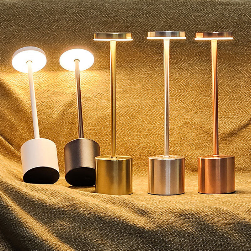 Tri-Color Dimmable Desktop Ambient Lamp: Touch Control Design, Eye-Friendly & Energy Saving