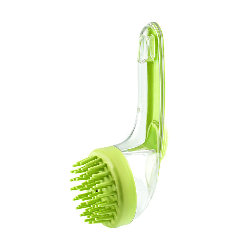 The HydroSprout · Ergonomic Dispensing Silicone SPA Brush
