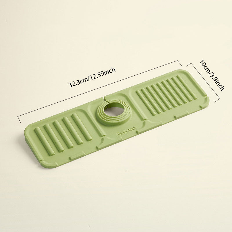 Sloped Silicone Draining Mat – Heat-Proof & Non-Slip