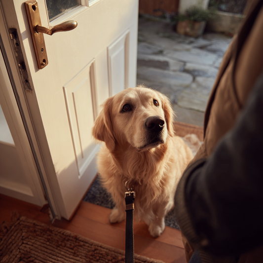 3 Simple Dog Routines for a Calmer Life: Stop Dashing & Night Barking SEO Meta