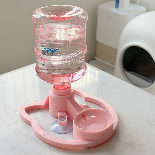 Anti-Tip Automatic Pet Water Dispenser for Cats & Dogs