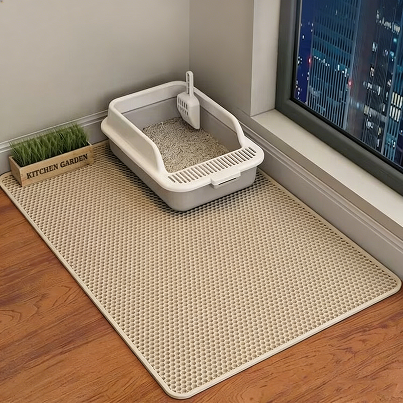 LitterLock · Double-Layer Honeycomb Mat