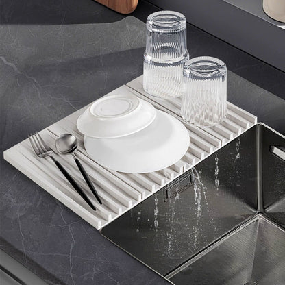 Foldable Silicone Draining Mat – Heat Resistant Design