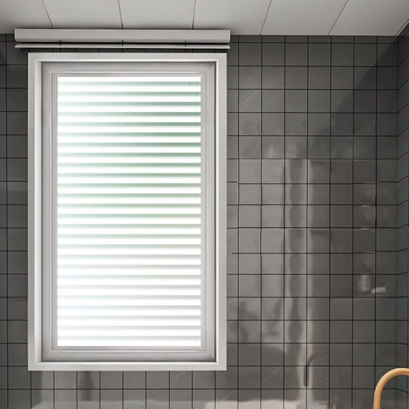 Frosted Privacy Window Film – Static Cling, Glue-Free & Cuttable Design