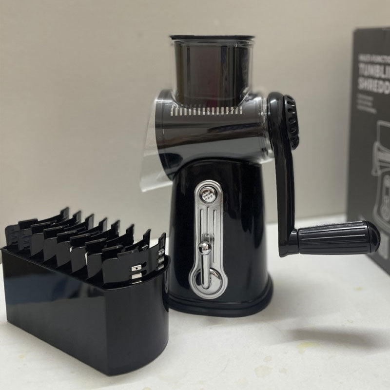 Multi-Functional Hand-Crank Grater: Perfect for Cheese, Vegetables, Efficient & Safe Kitchen Tool