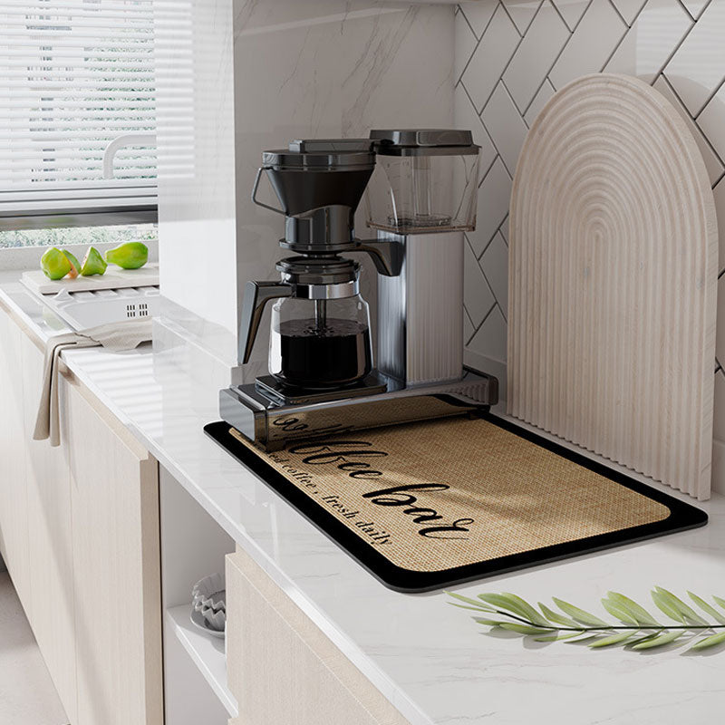 Coffee Machine Absorbent Mat – Anti-Slip & Protects Countertops