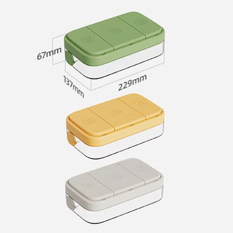 Large Capacity Press Ice Tray – Easy Release & Portion Control
