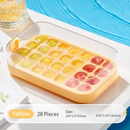 Large Capacity Press Ice Tray – Easy Release & Portion Control