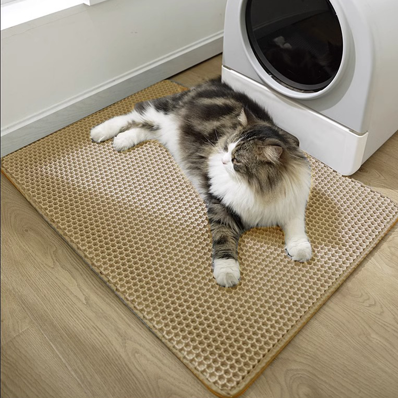LitterLock · Double-Layer Honeycomb Mat