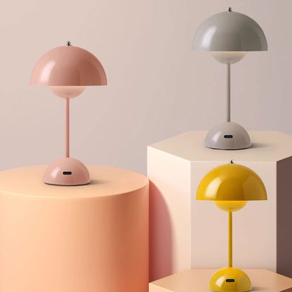 Minimalist Bud Table Lamp – 3 Light Modes & USB Fast Charging