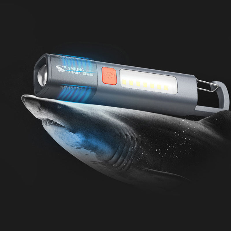 Zoomable Focus High-Lumen Flashlight: 3 Light Modes & Waterproof Design