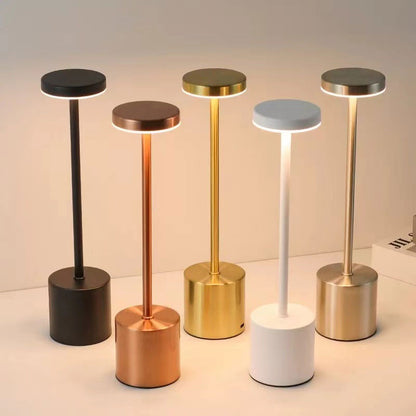 Tri-Color Dimmable Desktop Ambient Lamp: Touch Control Design, Eye-Friendly & Energy Saving