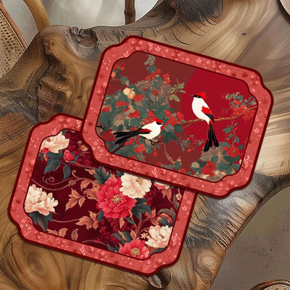 RedZen Red Diatomite Anti-Slip Absorbent Mat – Oriental Style