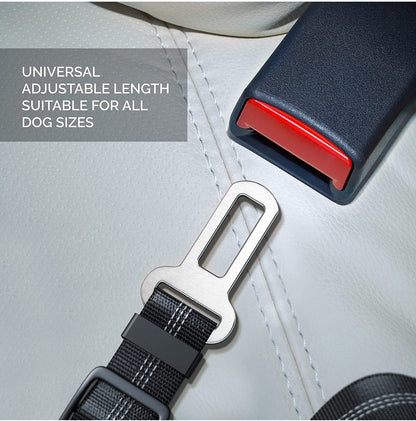 AegisPaws · Elastic Bungee Pet Car Safety Belt