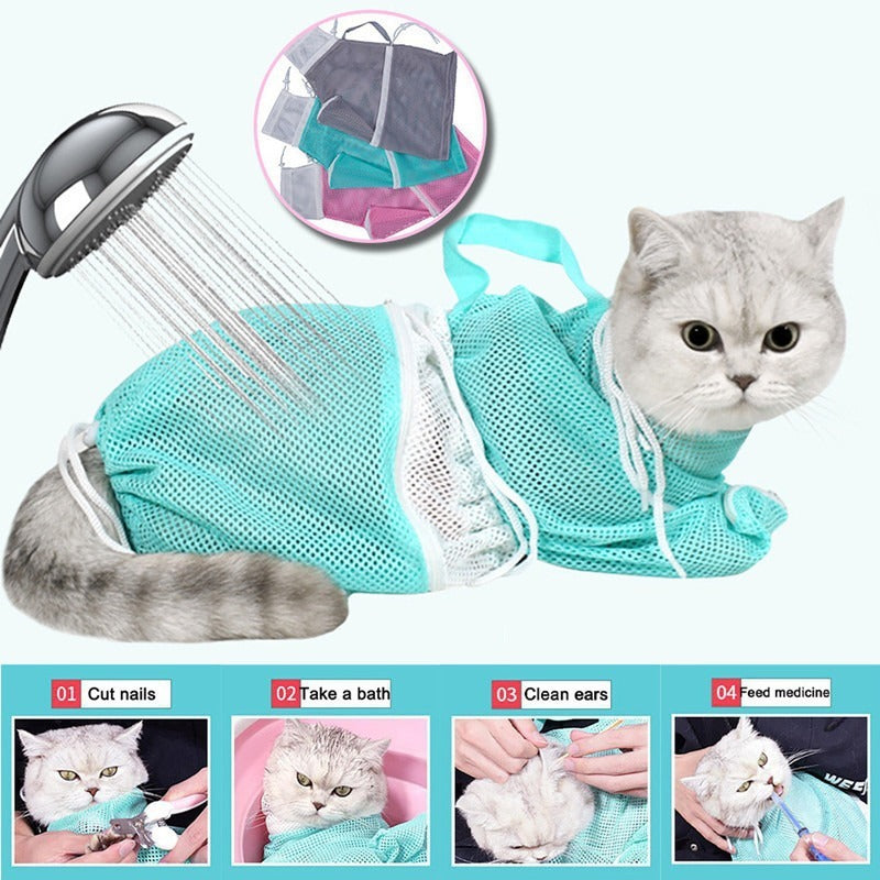 PetGuardian · Anti-Scratch Cat Grooming Bag