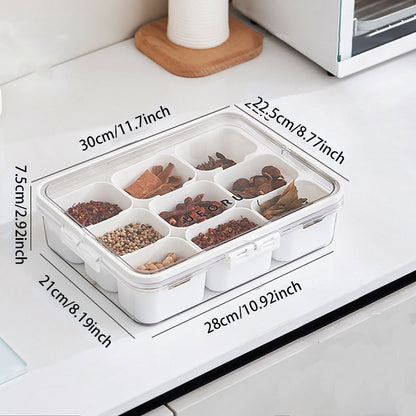 Airtight Food Storage Container – Multi-Compartment Design