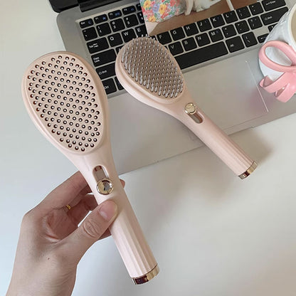 2-in-1 Retractable Massage Comb – Compact & Portable