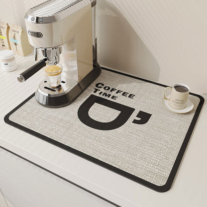 Coffee Machine Absorbent Mat – Anti-Slip & Protects Countertops