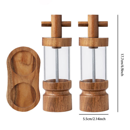 Adjustable Manual Seasoning Grinder – Durable & Efficient