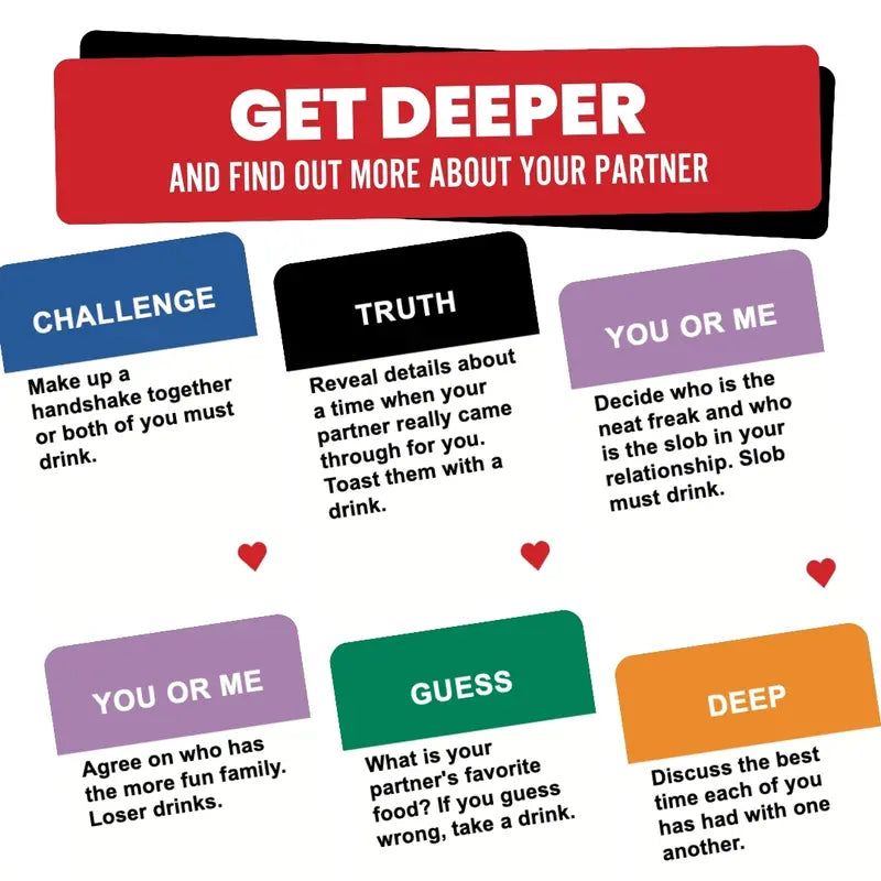 Do Or Drink Date Night Couples Card Game For Adults