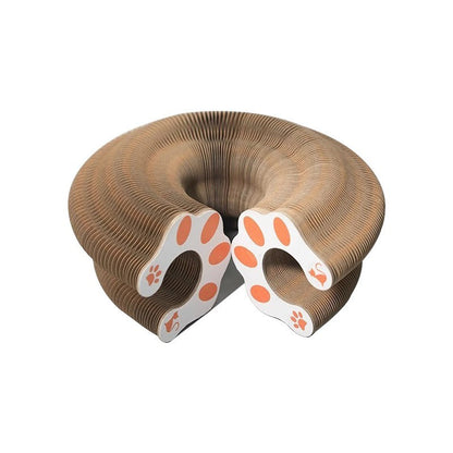 MagicOrgan™ Deformable Magnetic Cat Scratching Board with Toy Ball