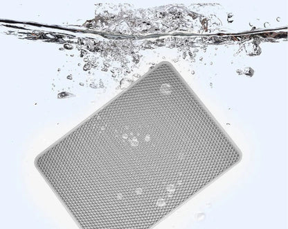 LitterLock · Double-Layer Honeycomb Mat