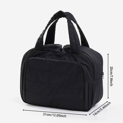 Travel Makeup Bag –  Dustproof & Water-Resistant with Multiple Compartments