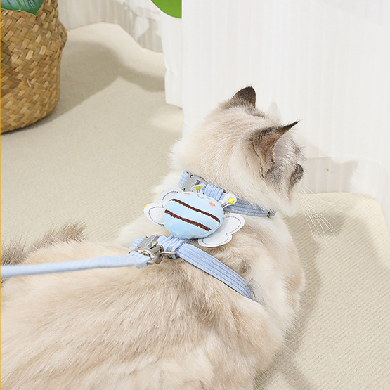BuzzPaw™ Adjustable Pet Harness Set for Cats, Rabbits & Small Dogs