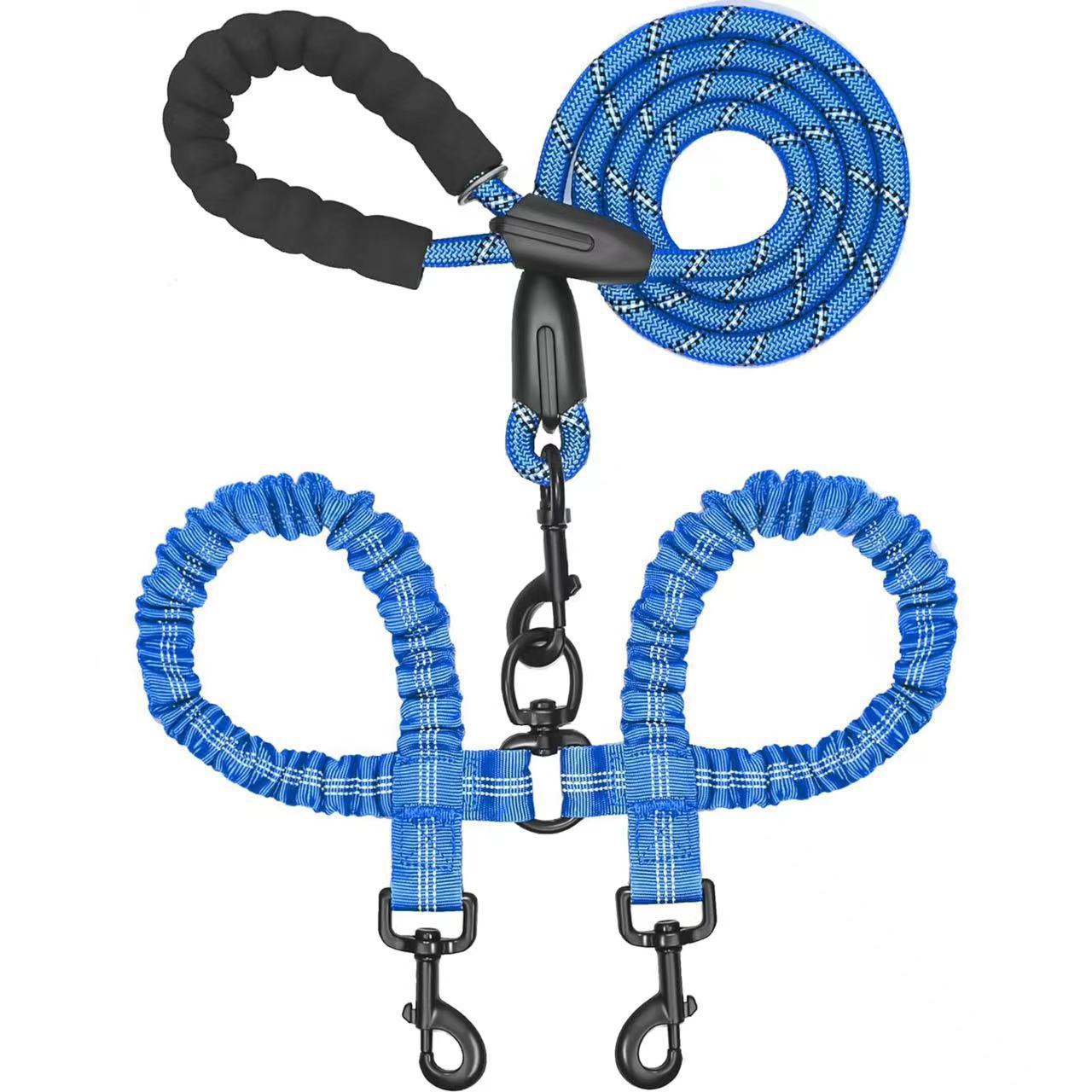 RoverPace · Dual-Dog Shock Absorbing Bungee Leash