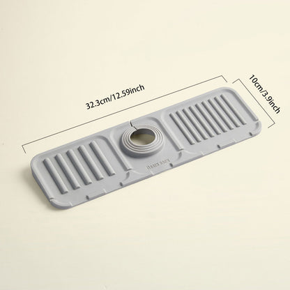 Sloped Silicone Draining Mat – Heat-Proof & Non-Slip