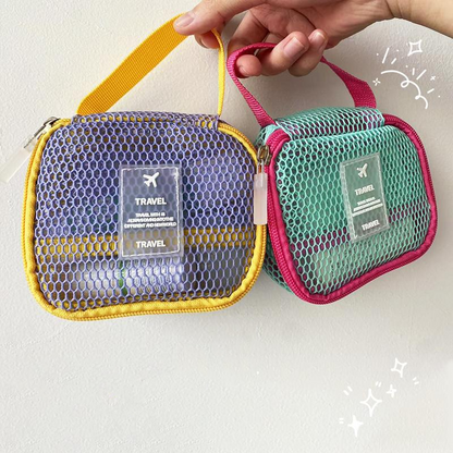 Large Mesh Makeup Bag – Lightweight &Big Capacity