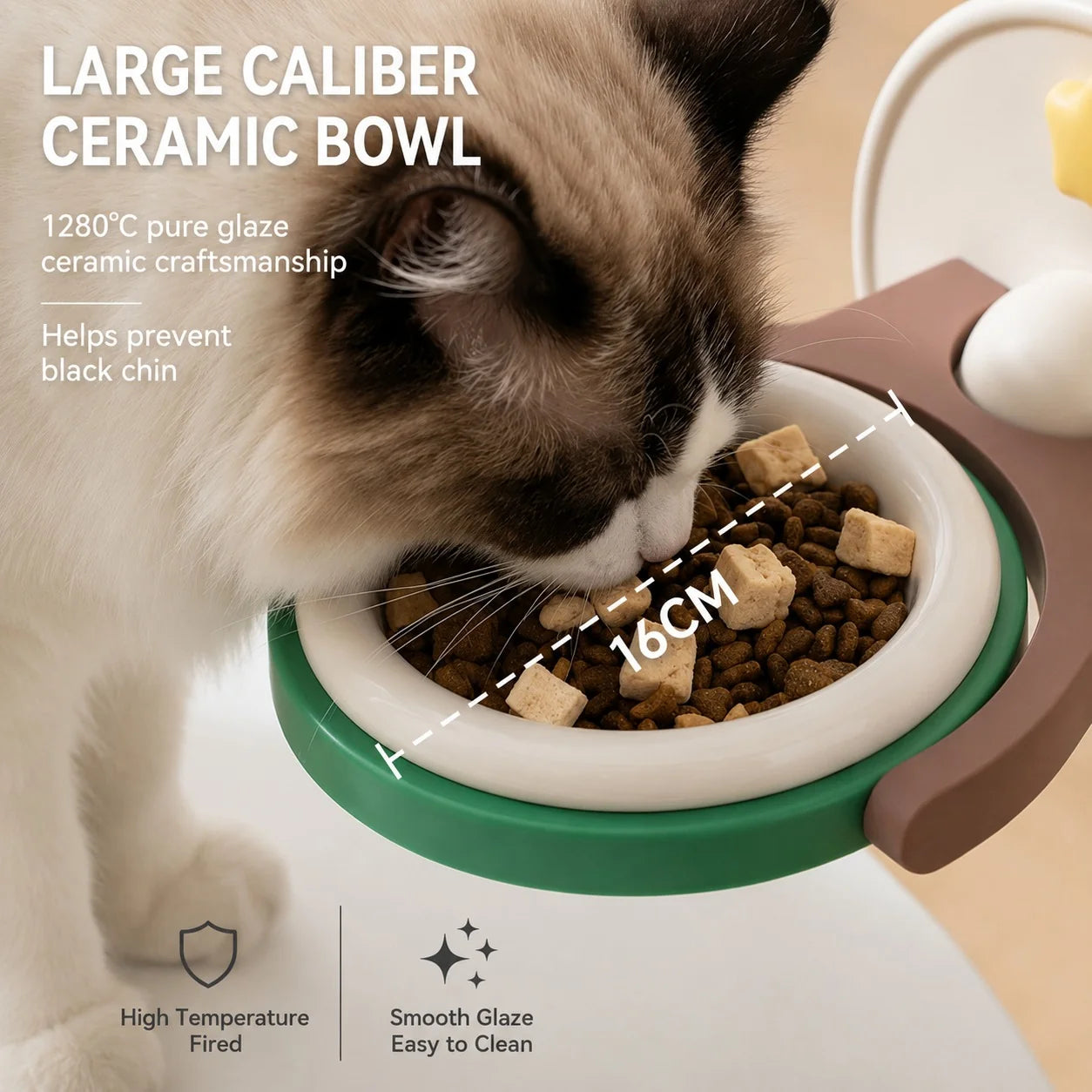 PawLift™ Wall-Mounted Pet Bowl for Cats & Small Dogs（🎁 Includes a Free No-Trace Adhesive Pad）