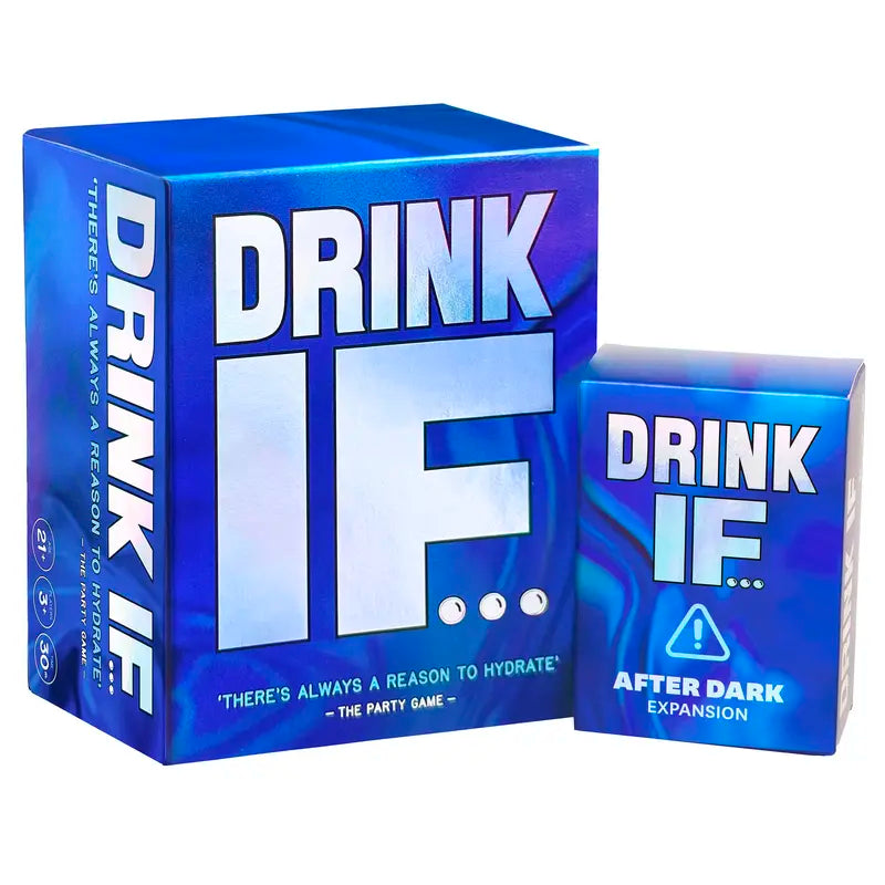 Drink If Hilarious Adult Party Drinking Card Game For Friends