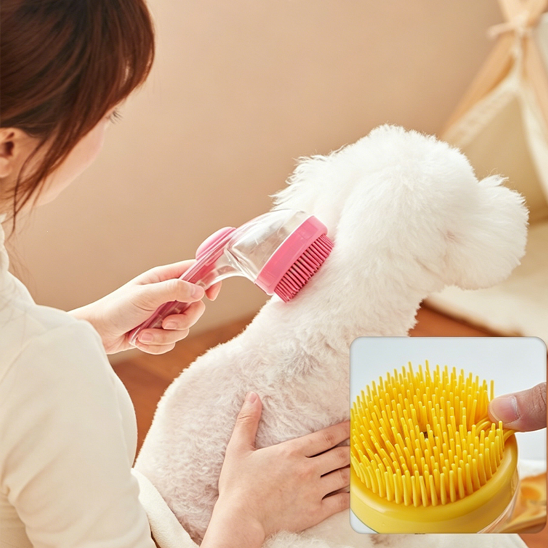 The HydroSprout · Ergonomic Dispensing Silicone SPA Brush