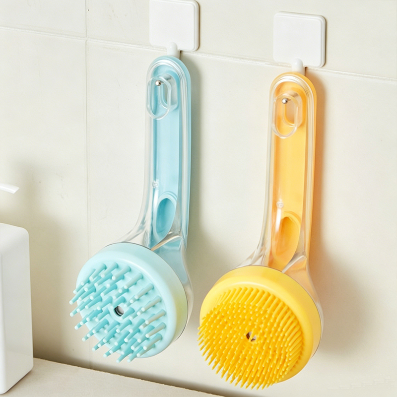 The HydroSprout · Ergonomic Dispensing Silicone SPA Brush