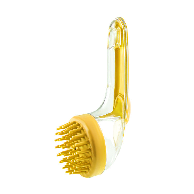 The HydroSprout · Ergonomic Dispensing Silicone SPA Brush