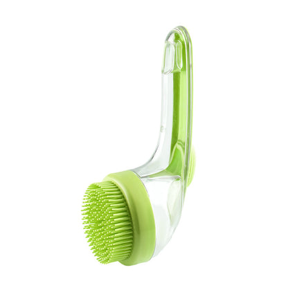 The HydroSprout · Ergonomic Dispensing Silicone SPA Brush