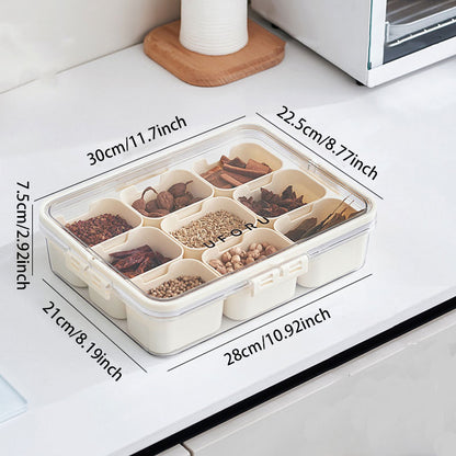Airtight Food Storage Container – Multi-Compartment Design