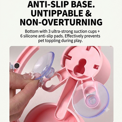 Anti-Tip Automatic Pet Water Dispenser for Cats & Dogs