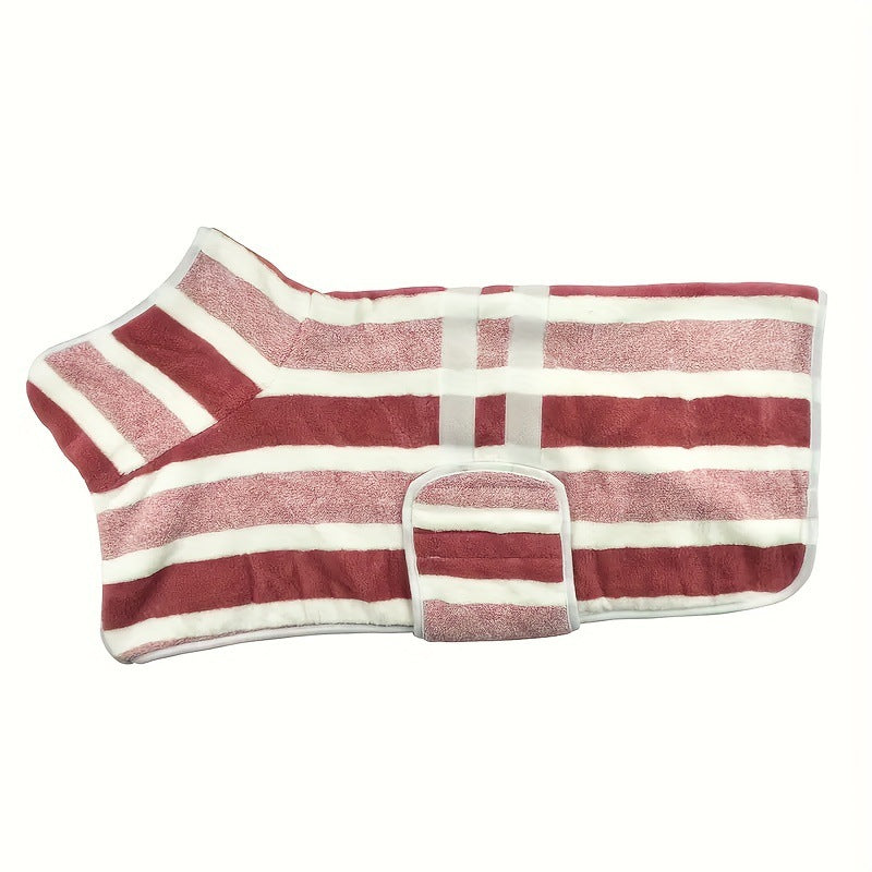 AquaDry · Ultra-Absorbent Pet Bathrobe & Quick-Dry Towel