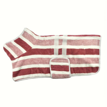 AquaDry · Ultra-Absorbent Pet Bathrobe & Quick-Dry Towel