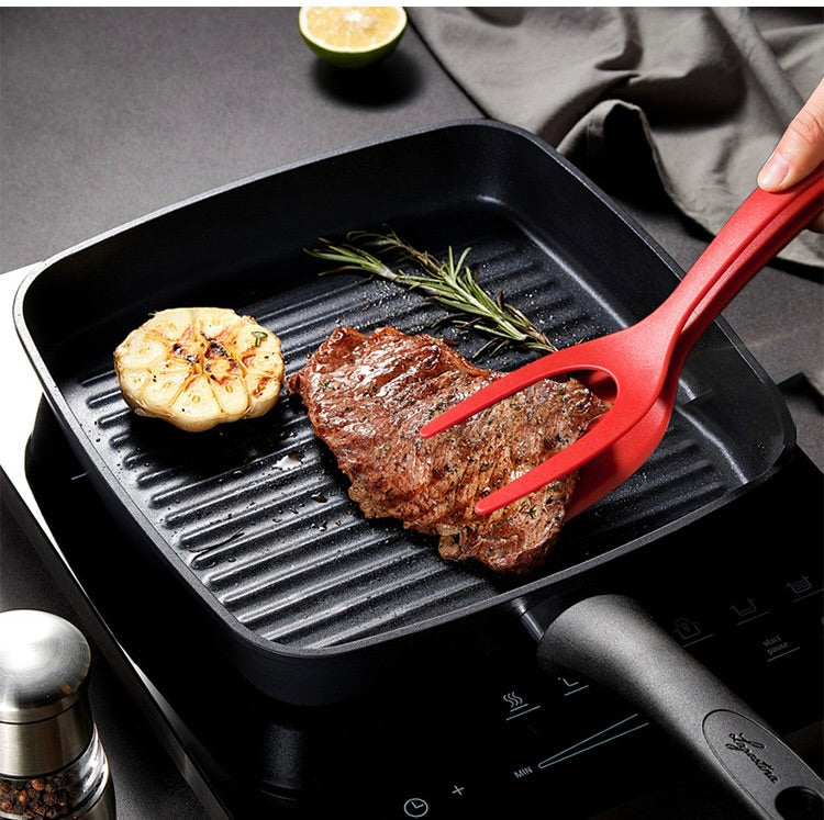 EggMate™ Multi-Section Non-Stick Pan: Ideal for Eggs, Bacon, and Burgers