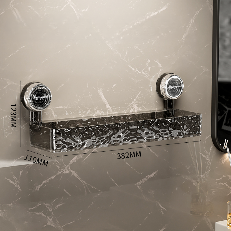 No-Drill Wavy Shelf – Large Surface & Strong Load-Bearing