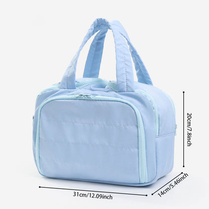 Travel Makeup Bag –  Dustproof & Water-Resistant with Multiple Compartments