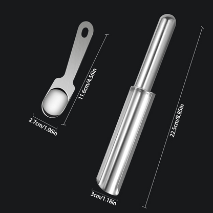 Stainless Steel Meatball Maker Tool: Quick & Uniform Shaping
