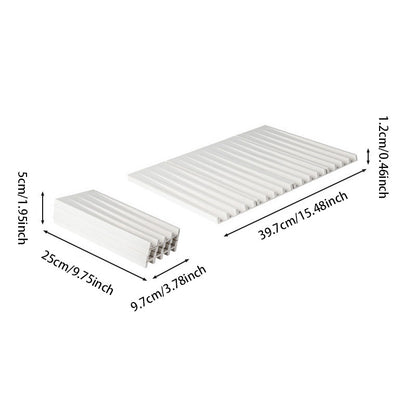 Foldable Silicone Draining Mat – Heat Resistant Design