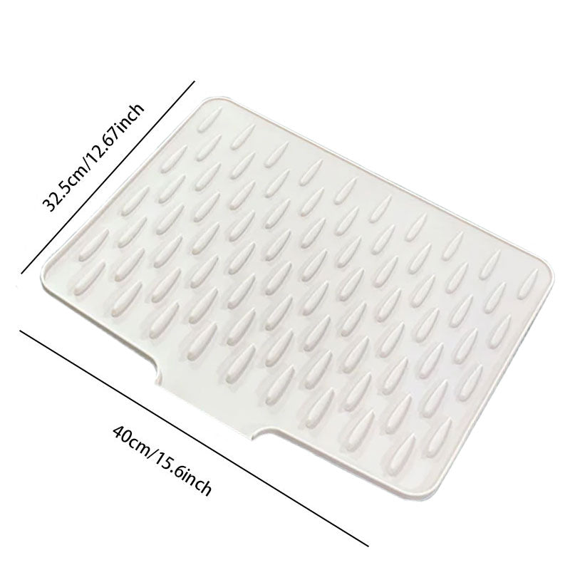 Sloped Silicone Draining Mat – Heat-Proof & Non-Slip