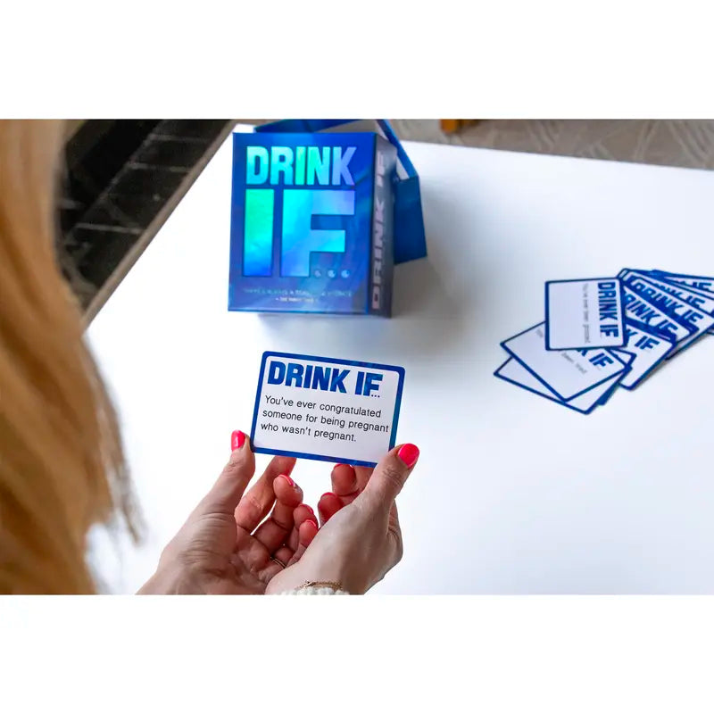 Drink If Hilarious Adult Party Drinking Card Game For Friends