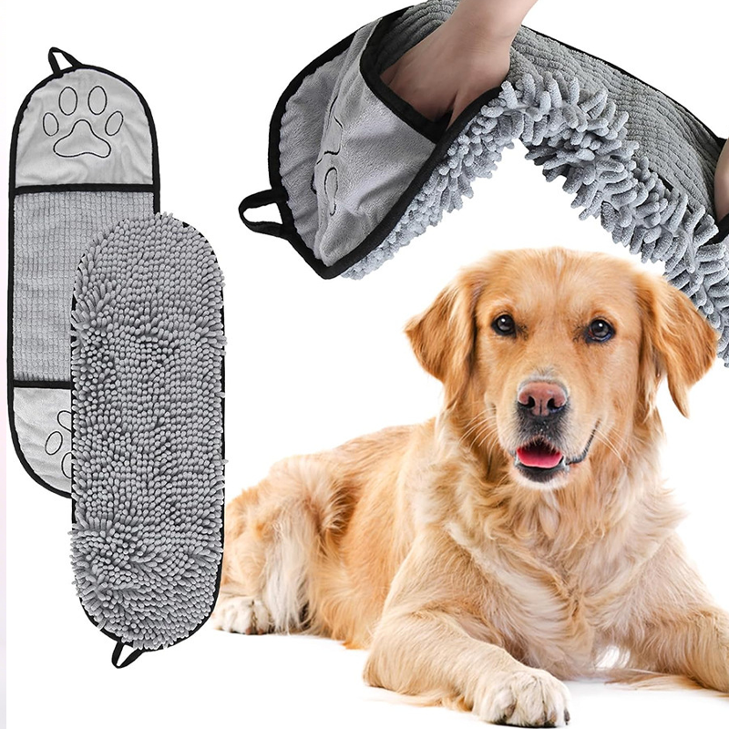 DryPaws Pet Towel – Coral Fleece Comfort & Strong Absorption